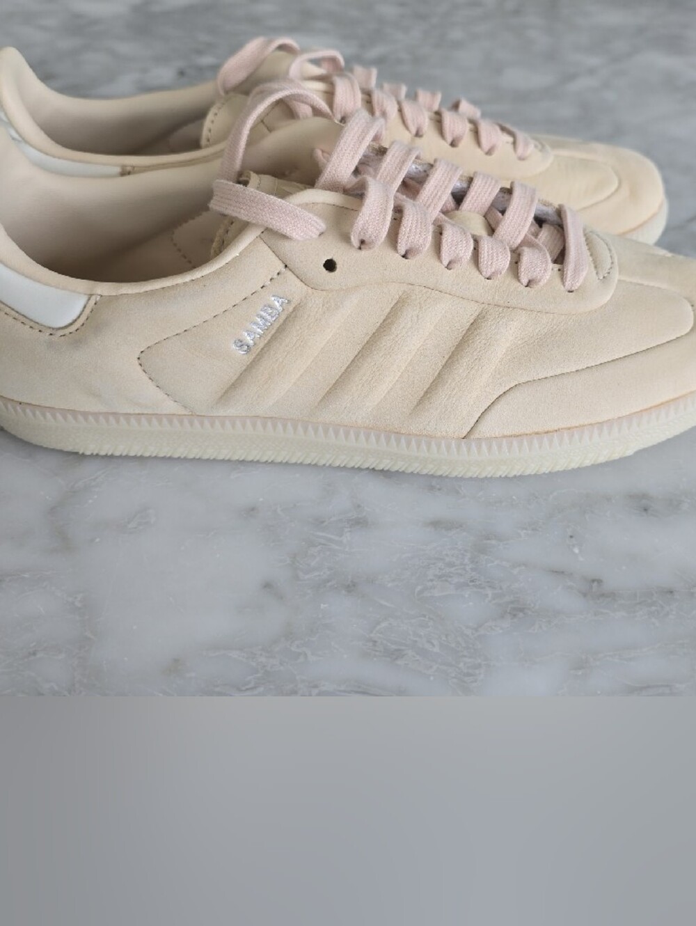 Adidas Samba Strata Sneaker Sand 5 $229 - Picture 3 of 7